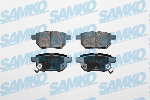 Samko 5SP1312 - Тормозные колодки, дисковые, комплект www.parts5.com