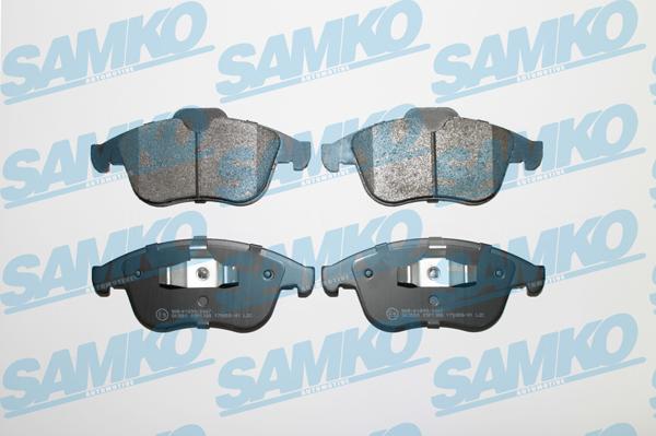 Samko 5SP1388 - Brake Pad Set, disc brake www.parts5.com