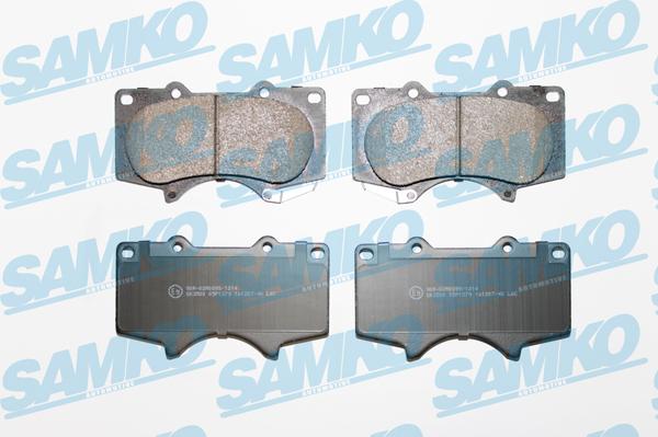 Samko 5SP1379 - Set placute frana,frana disc www.parts5.com