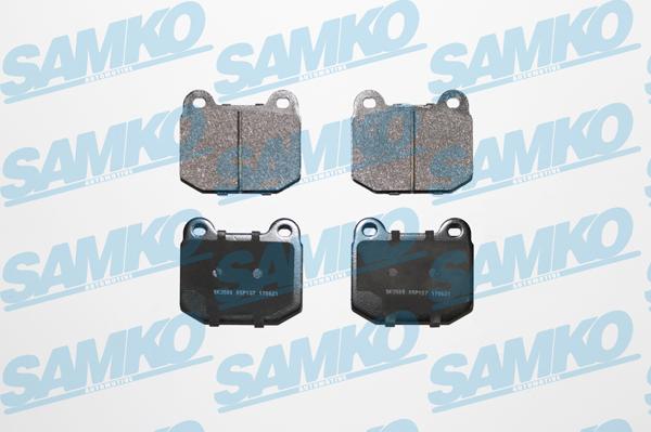 Samko 5SP137 - Set placute frana,frana disc www.parts5.com