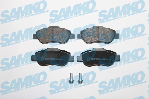 Samko 5SP1240 - Set placute frana,frana disc www.parts5.com