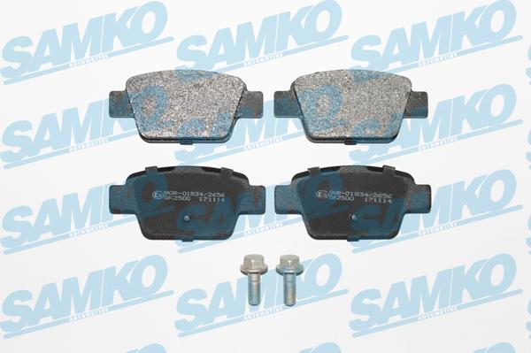 Samko 5SP1269 - Тормозные колодки, дисковые, комплект www.parts5.com