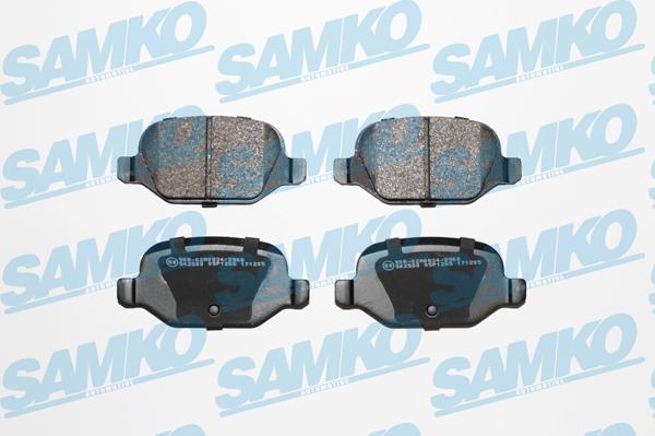 Samko 5SP1265 - Bremsbelagsatz, Scheibenbremse www.parts5.com