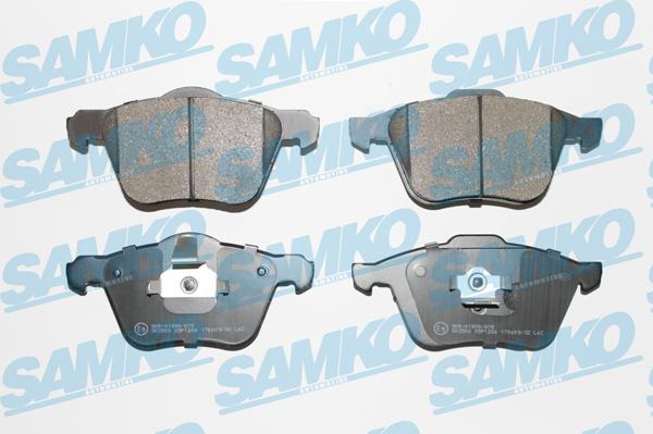 Samko 5SP1286 - Fékbetétkészlet, tárcsafék parts5.com