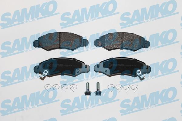 Samko 5SP1280 - Тормозные колодки, дисковые, комплект www.parts5.com