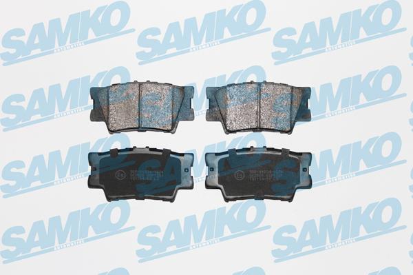 Samko 5SP1281 - Set placute frana,frana disc www.parts5.com