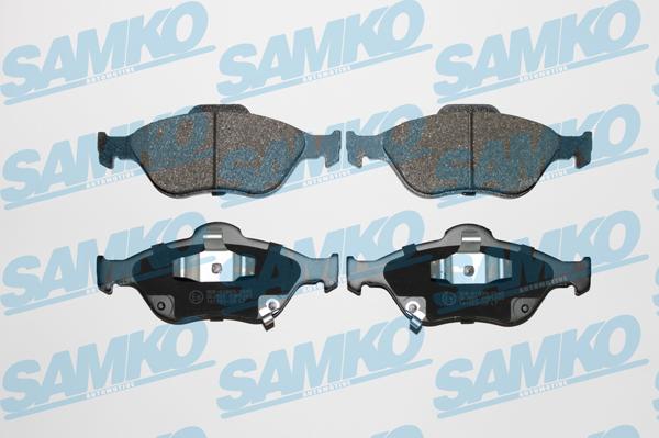 Samko 5SP1283 - Brake Pad Set, disc brake www.parts5.com