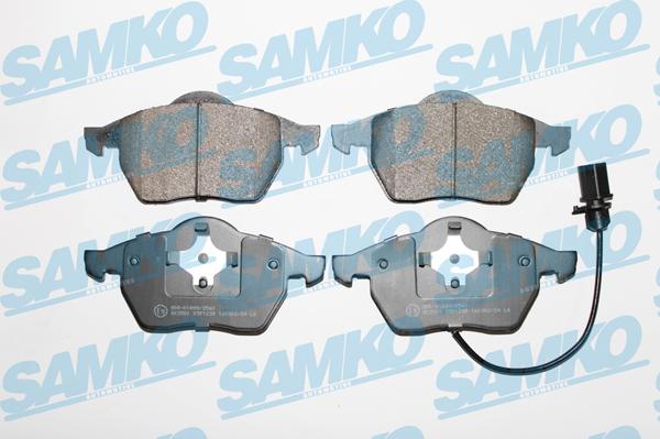 Samko 5SP1238 - Kit de plaquettes de frein, frein à disque www.parts5.com