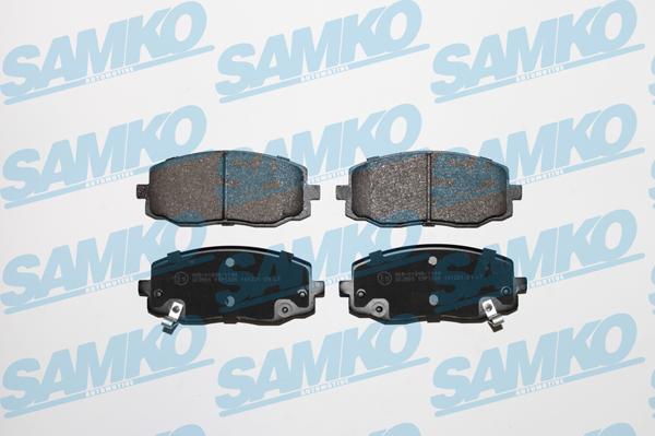 Samko 5SP1220 - Set placute frana,frana disc www.parts5.com