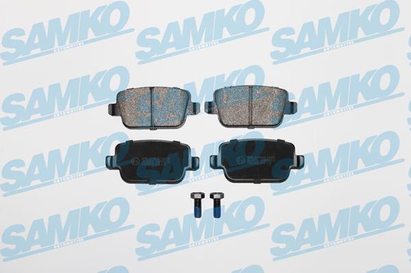 Samko 5SP1272 - Fékbetétkészlet, tárcsafék www.parts5.com