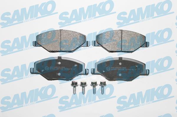 Samko 5SP1795 - Zestaw klocków hamulcowych, hamulce tarczowe www.parts5.com