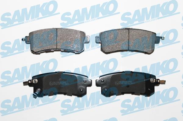 Samko 5SP1798 - Brake Pad Set, disc brake www.parts5.com