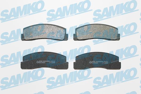 Samko 5SP179 - Jarrupala, levyjarru www.parts5.com