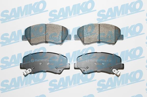 Samko 5SP1744 - Тормозные колодки, дисковые, комплект www.parts5.com