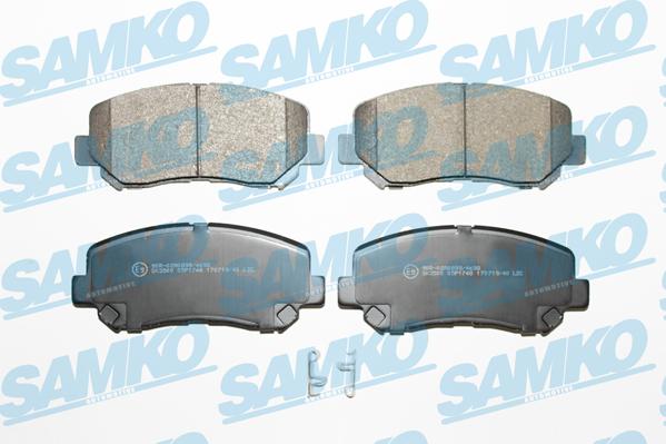 Samko 5SP1748 - Тормозные колодки, дисковые, комплект www.parts5.com