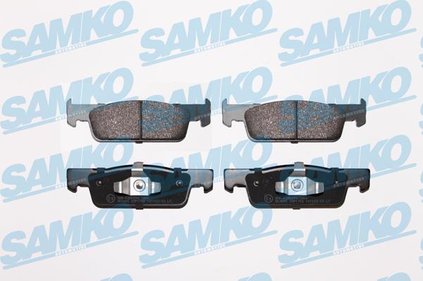 Samko 5SP1702 - Piduriklotsi komplekt,ketaspidur www.parts5.com