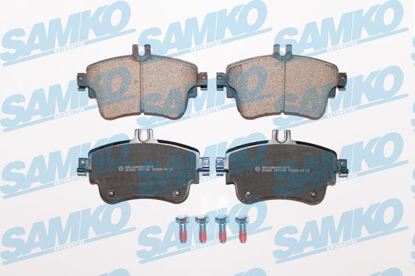 Samko 5SP1780 - Fékbetétkészlet, tárcsafék www.parts5.com