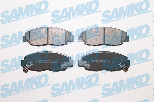 Samko 5SP1728 - Set placute frana,frana disc www.parts5.com