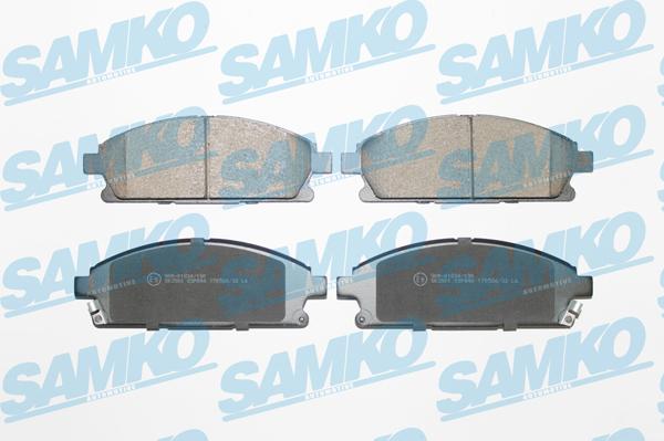 Samko 5SP846 - Sada brzdových destiček, kotoučová brzda www.parts5.com