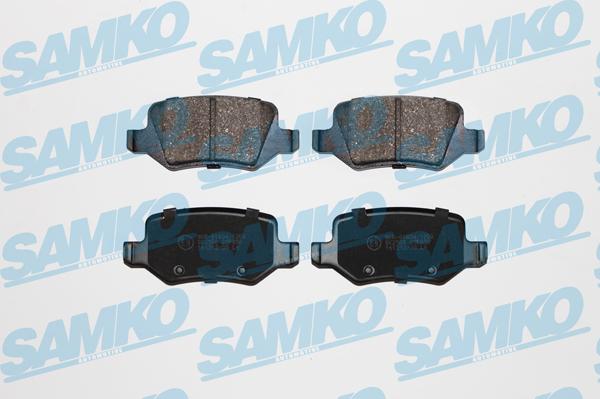 Samko 5SP850 - Brake Pad Set, disc brake www.parts5.com