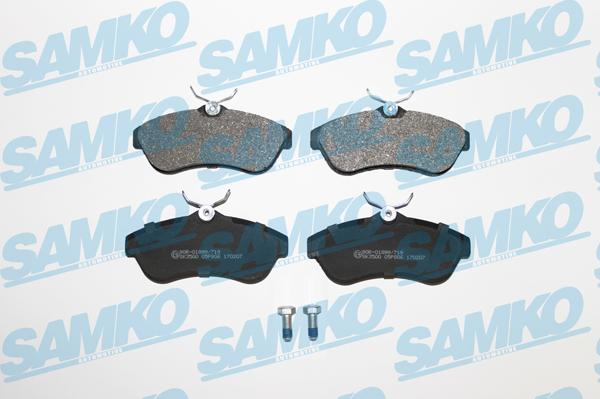 Samko 5SP806 - Sada brzdových destiček, kotoučová brzda www.parts5.com