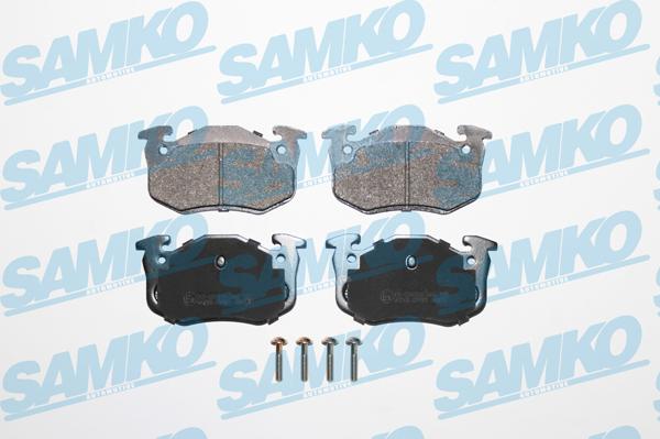 Samko 5SP801 - Brake Pad Set, disc brake www.parts5.com