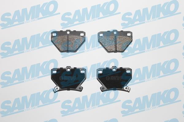 Samko 5SP836 - Set placute frana,frana disc www.parts5.com