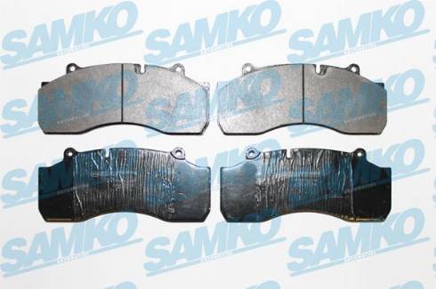 Samko 5SP824 - Тормозные колодки, дисковые, комплект www.parts5.com