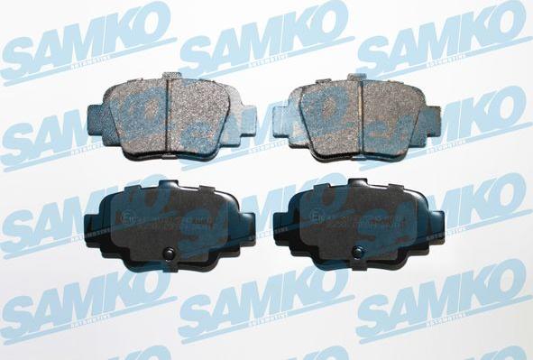 Samko 5SP874 - Brake Pad Set, disc brake www.parts5.com