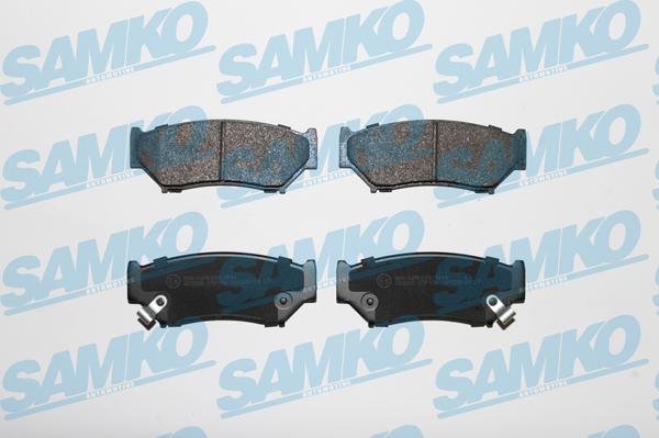 Samko 5SP396 - Brake Pad Set, disc brake www.parts5.com