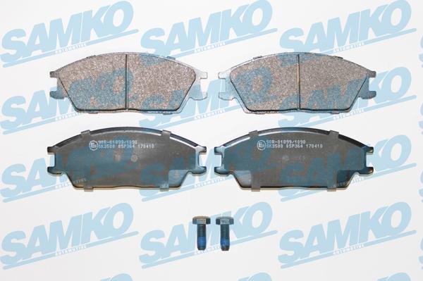 Samko 5SP364 - Brake Pad Set, disc brake parts5.com