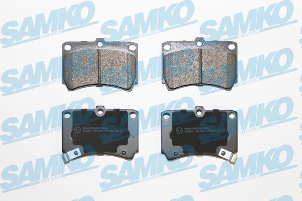 Samko 5SP366 - Brake Pad Set, disc brake www.parts5.com