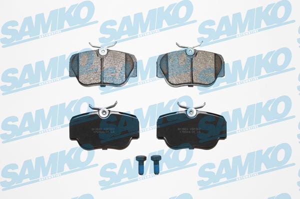 Samko 5SP302 - Fékbetétkészlet, tárcsafék www.parts5.com