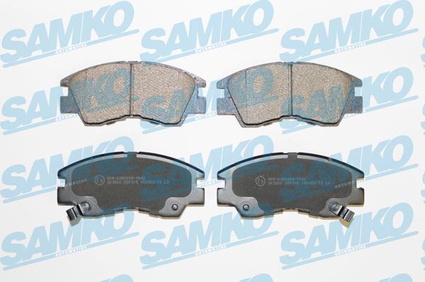 Samko 5SP315 - Brake Pad Set, disc brake parts5.com