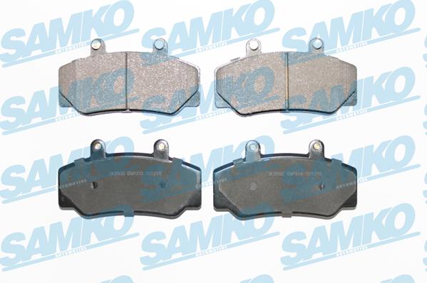 Samko 5SP318 - Set placute frana,frana disc www.parts5.com