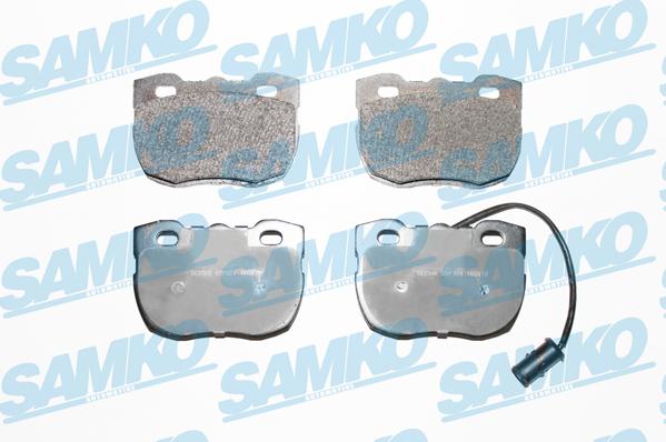Samko 5SP324 - Тормозные колодки, дисковые, комплект www.parts5.com