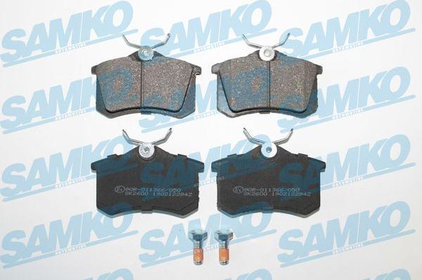 Samko 5SP294 - Тормозные колодки, дисковые, комплект www.parts5.com