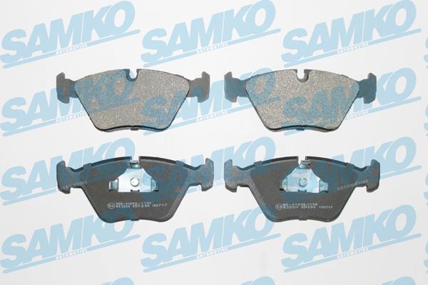 Samko 5SP296 - Set placute frana,frana disc www.parts5.com