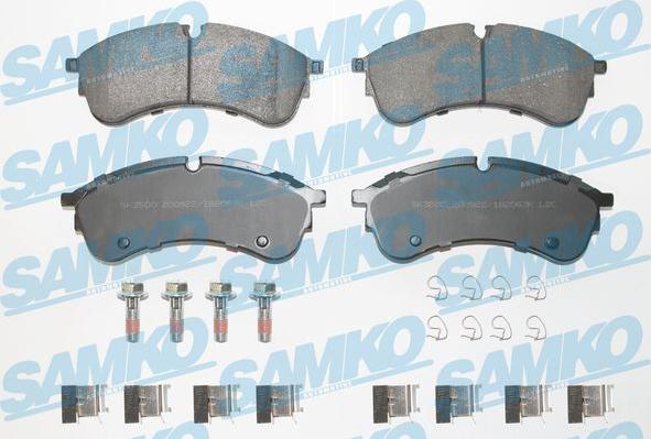 Samko 5SP2063K - Brake Pad Set, disc brake www.parts5.com