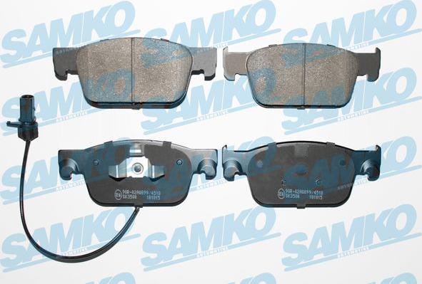 Samko 5SP2038 - Set placute frana,frana disc www.parts5.com