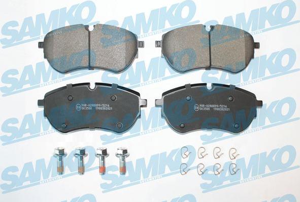 Samko 5SP2021 - Set placute frana,frana disc www.parts5.com