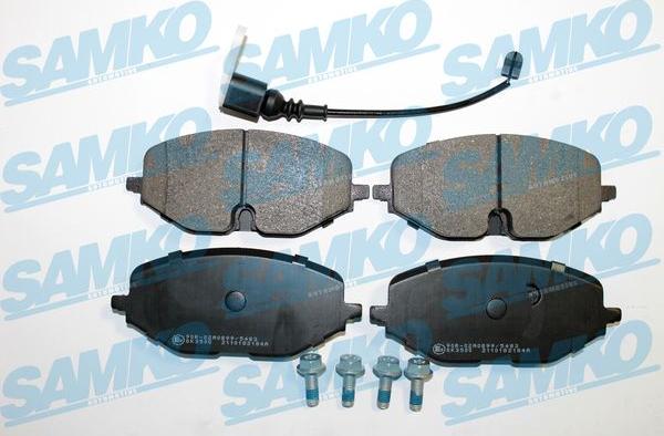 Samko 5SP2184A - Brake Pad Set, disc brake www.parts5.com