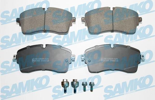 Samko 5SP2128K - Brake Pad Set, disc brake www.parts5.com