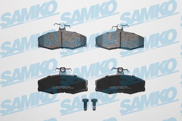 Samko 5SP234 - Set placute frana,frana disc www.parts5.com