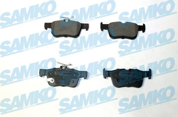 Samko 5SP2356 - Brake Pad Set, disc brake www.parts5.com