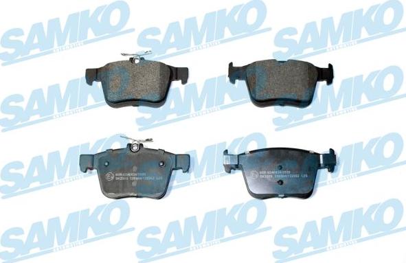 Samko 5SP2352 - Brake Pad Set, disc brake www.parts5.com