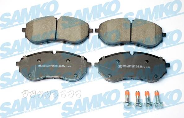 Samko 5SP2308 - Brake Pad Set, disc brake www.parts5.com