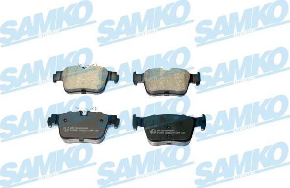 Samko 5SP2264 - Bremsbelagsatz, Scheibenbremse www.parts5.com