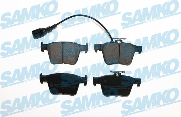 Samko 5SP2221 - Bremsbelagsatz, Scheibenbremse www.parts5.com