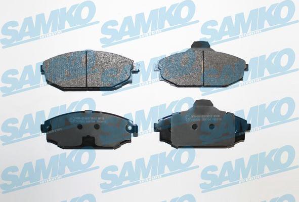 Samko 5SP794 - Тормозные колодки, дисковые, комплект www.parts5.com